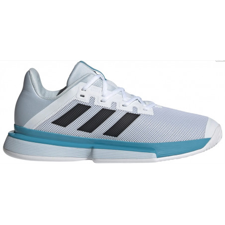 Chaussures ADIDAS Homme SoleMatch BOUNCE Blanc / Bleu PE 2021