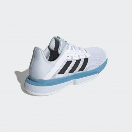 Chaussures ADIDAS Homme SoleMatch BOUNCE Blanc / Bleu PE 2021