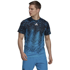 T-Shirt ADIDAS Homme FLIFT TEE PB Bleu / Noir AH 2021 2