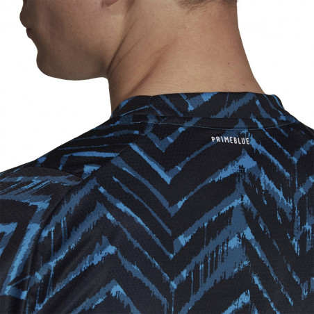 T-Shirt ADIDAS Homme FLIFT TEE PB Bleu / Noir AH 2021