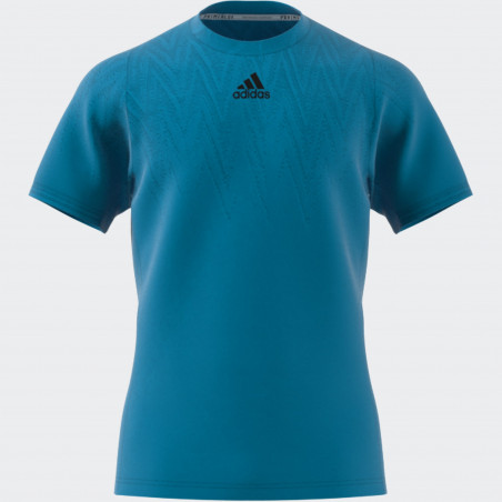 T-Shirt ADIDAS Homme FLIFT TEE PB Bleu Turquoise AH 2021