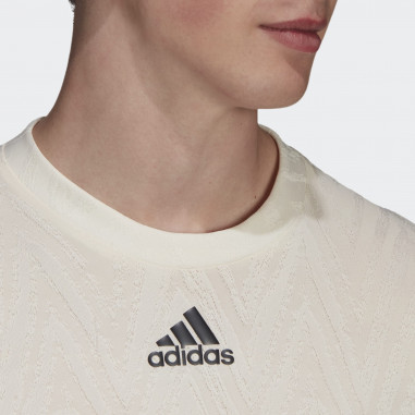 T-Shirt ADIDAS Homme FLIFT TEE PB Ecru AH 2021