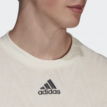 T-Shirt ADIDAS Homme FLIFT TEE PB Ecru AH 2021