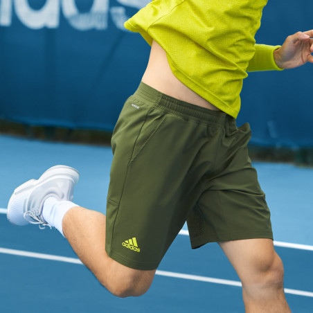 Short ADIDAS Homme ERGO PRIMEBLUE 9 Kaki PE 2021