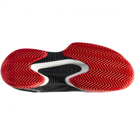 Chaussures WILSON Homme KAOS SWIFT 3.0 Terre Battue Noir / Rouge PE 2021