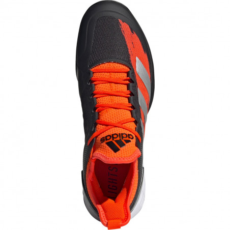 Chaussures ADIDAS Homme ADIZERO UBERSONIC 4 Terre Battue Noir / Rouge AH 2021