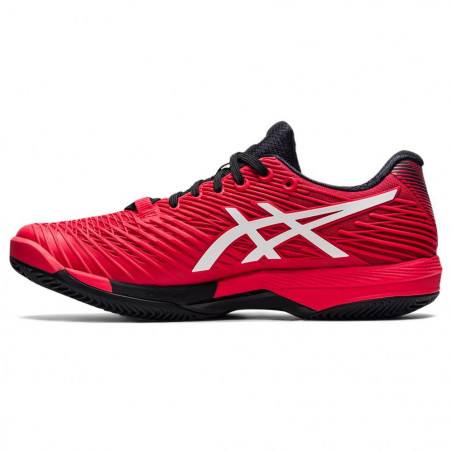 Chaussures ASICS Homme SOLUTION SPEED FF2 CLAY Rouge / Noir AH 2021