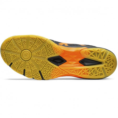 Chaussures ASICS Homme GEL-BLADE 7 Indoor Squash Badminton Noir / Orange AH 2020