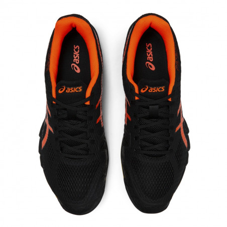 Chaussures ASICS Homme Indoor Squash Badminton GEL-BLADE 7 Noir / Orange AH 2020