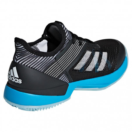 Chaussures ADIDAS Femme Adizero Ubersonic 3w Terre Battue Noir/Bleu AH 2019