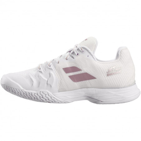 Chaussures BABOLAT Femme Jet Mach II Toutes Surfaces Blanc / Rose PE 2020