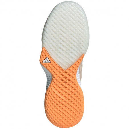 Chaussures ADIDAS Femme Adizero Club Toutes Surfaces Beige / Orange AH 2019