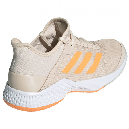 Chaussures ADIDAS Femme Adizero Club Beige / Orange AH 2019
