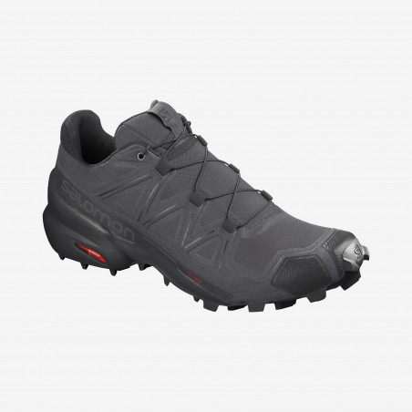 Chaussures Running SALOMON Homme Speedcross 5 Grise / Noire  PE 2020