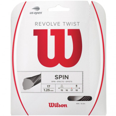Cordage WILSON Revolve TWIST Noir 17 / 1.25mm...