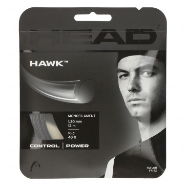 Cordage HEAD HAWK Noir 1.30mm (12m) 2021