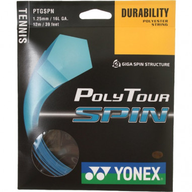 Cordage YONEX Polytour Spin 1.25