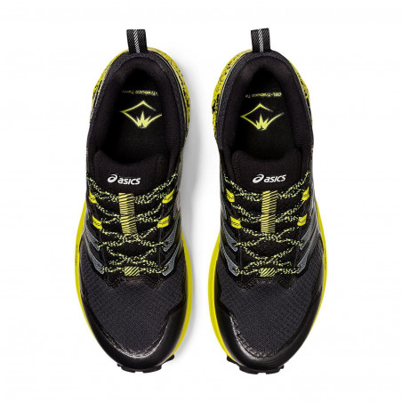 Chaussures Running ASICS Homme GEL-TRABUCO TERRA Noir / Jaune Vert PE 2021