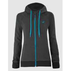 Veste à capuche zipée BABOLAT Femme EXERCISE Hood Gris...