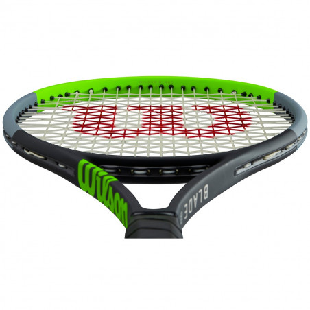 Raquette WILSON Blade 98 16X19 V7.0 Noir / Gris / Vert (305 g) 2019