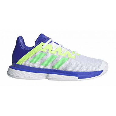 Chaussures ADIDAS Homme SOLEMATCH BOUNCE Blanc...