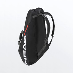 Sac de Tennis HEAD TOUR TEAM 12R Noir / Rouge PE 2022
