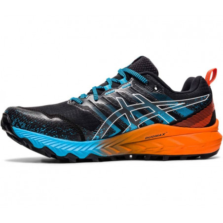 Chaussures Running ASICS Homme GEL-TRABUCO 9 Bleu / Orange / Noir PE 2021