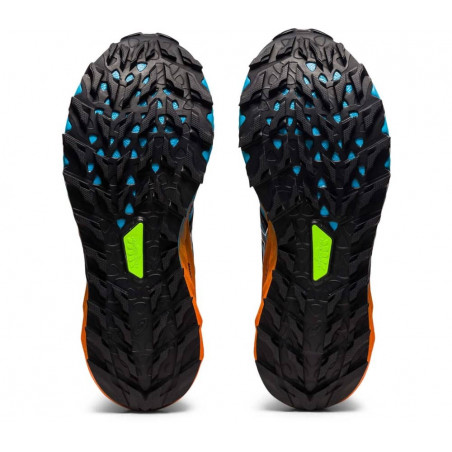 Chaussures Running ASICS Homme GEL-TRABUCO 9 Bleu / Orange / Noir PE 2021