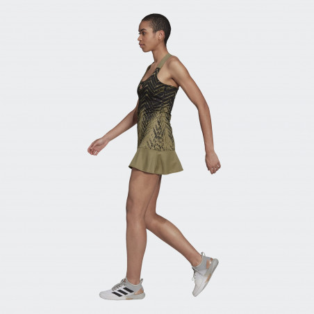 Robe ADIDAS Femme avec Shorty Y-TANK PB AK Kaki AH 2021