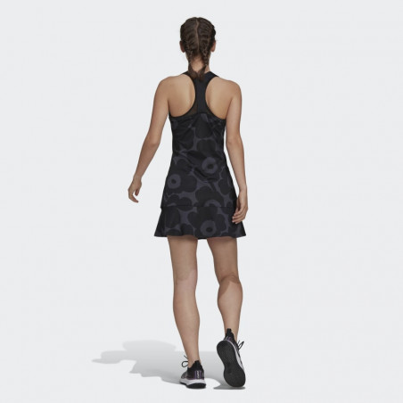 Robe ADIDAS Femme avec Shorty MKO Y-DRESS Carbon / Noir AH 2021