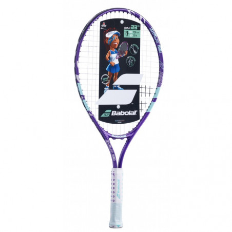 Raquette Junior BABOLAT B'Fly 23 Pourpre Bleu Rose