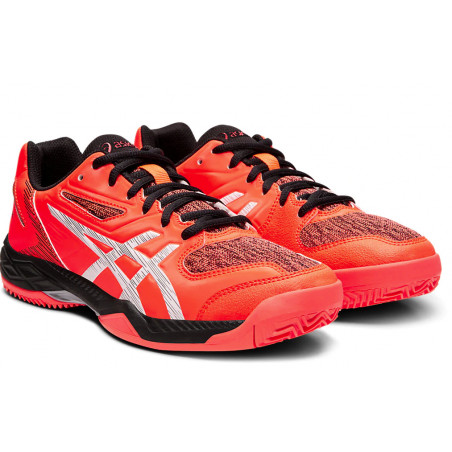 Chaussures Padel ASICS Femme Gel-Padel Exclusive 5 SG Corail / Blanc AH 2019