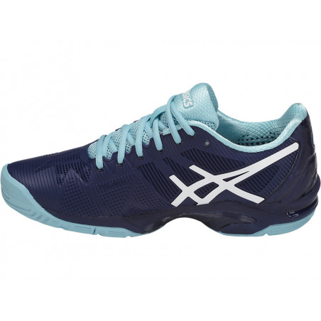 Chaussures ASICS Femme Gel-Solution Speed 3 Toutes Surfaces Bleu PE 2018