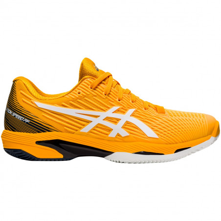 Chaussures ASICS Homme SOLUTION SPEED FF Terre Battue Orange / Bleu PE 2021
