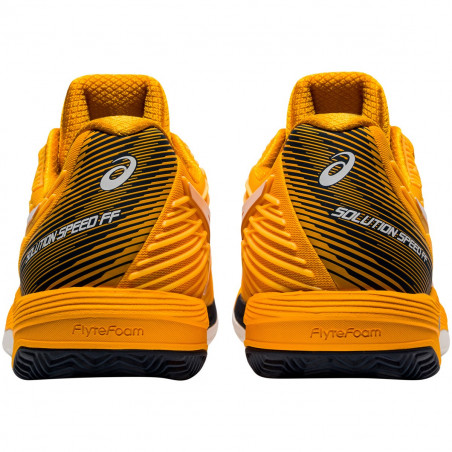 Chaussures ASICS Homme SOLUTION SPEED FF Terre Battue Orange / Bleu PE 2021