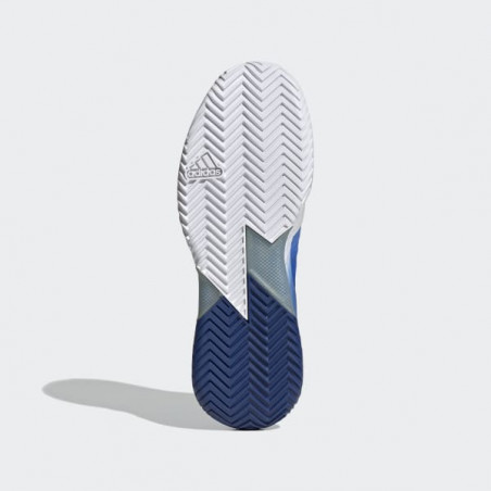 Chaussures ADIDAS Homme ADIZERO UBERSONIC 4 Blanc/Bleu/Silver AH 2021