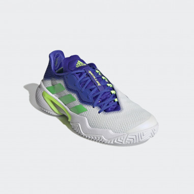 Chaussures ADIDAS Homme BARRICADE Blanc / Vert...