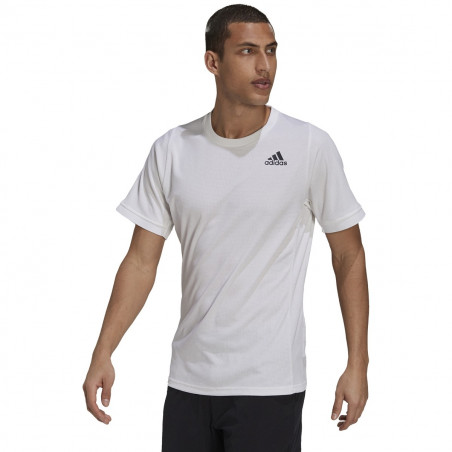 T-Shirt ADIDAS Homme  FREELIFT Blanc AH 2021
