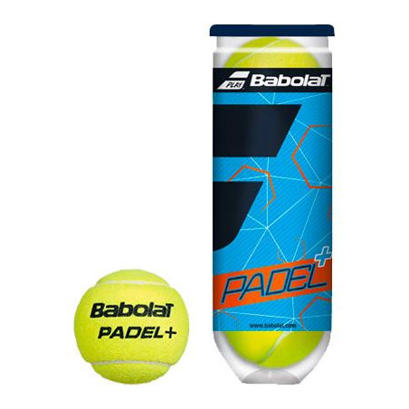Tube de 3 balles Padel BABOLAT Padel +