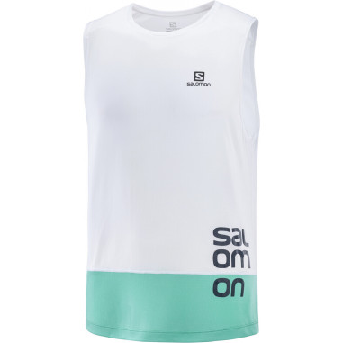 Débardeur Running SALOMON Homme CROSS RUN TANK...
