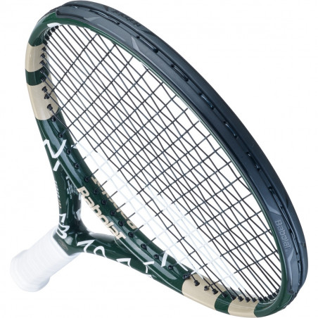 Raquette BABOLAT EVOKE 102 WIMBLEDON Vert / Argent Cordée (270 g) PE 2022