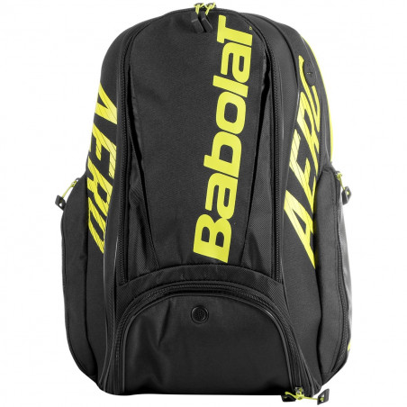 Sac à dos BABOLAT BP PURE AERO Noir / Jaune AH 2020