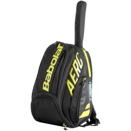 Sac à dos BABOLAT BP PURE AERO Noir / Jaune AH 2020