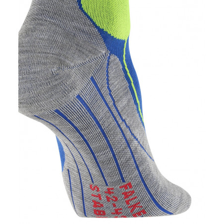 Chaussettes FALKE HOMME STABILIZING Bleu / Gris / Jaune PE 2022
