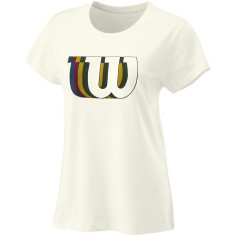 T-Shirt WILSON Femme W BLUR W TECH Ecru 2021