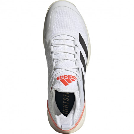 Chaussures ADIDAS Homme ADIZERO UBERSONIC 4 Toutes Surfaces Blanc/Orange AH 2021