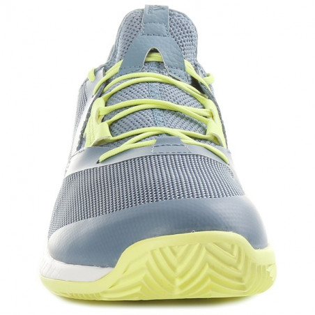 Chaussures ADIDAS Homme adizero Defiant Bounce Bleu Gris / Jaune PE 2018