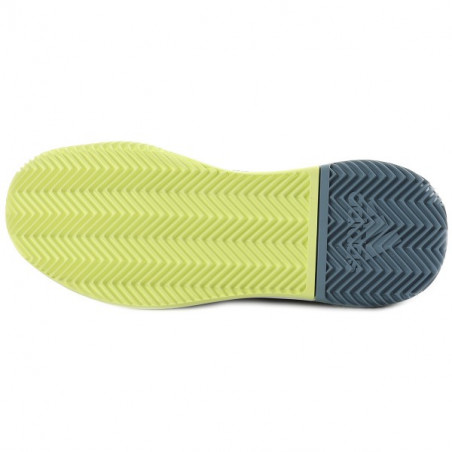 Chaussures ADIDAS Homme adizero Defiant Bounce Bleu Gris / Jaune PE 2018