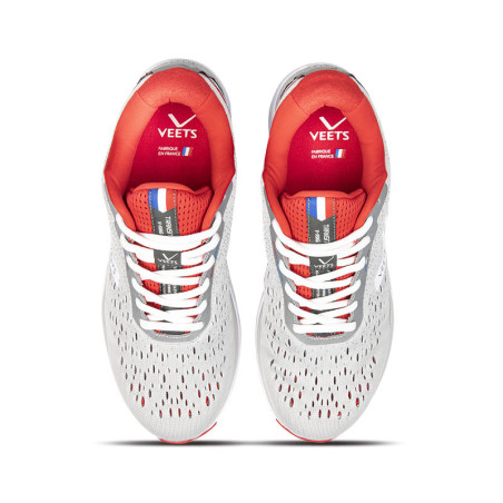 Chaussures Running VEETS Homme TRANSITION MIF1 Gris / Rouge PE 2021