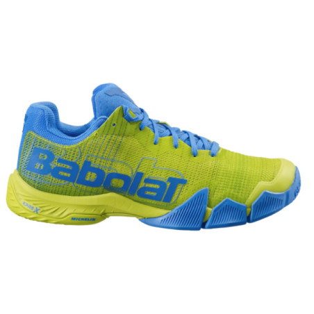 Chaussures Padel BABOLAT Homme Jet Premura Jaune / Rouge / Noir AH 2020